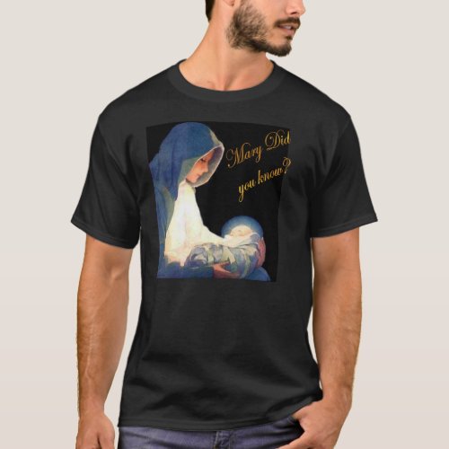 Mary Did you Know  T_Shirt