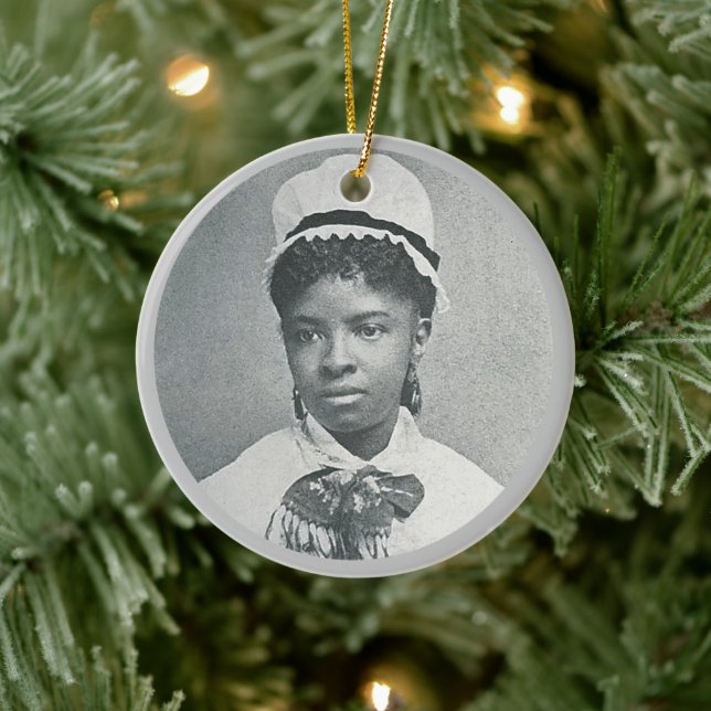 Mary Eliza Mahoney First Black Nurse RN Ceramic Ornament (Tree)
