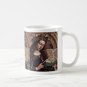 Mary Enthroned Detail By Eyck Hubert Van (Best Qua Coffee Mug