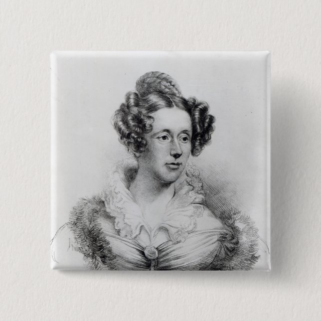 Mary Fairfax Greig Somerville Pinback Button (Front)
