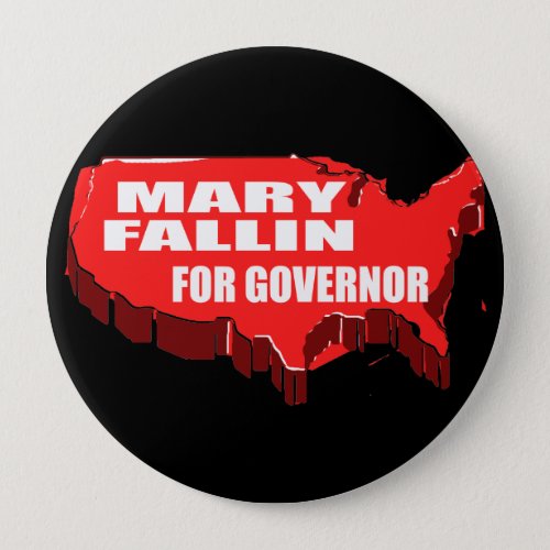 MARY FALLIN FOR GOVERNOR PINBACK BUTTON
