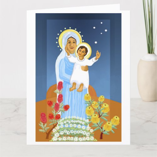 Mary Help of Christians card