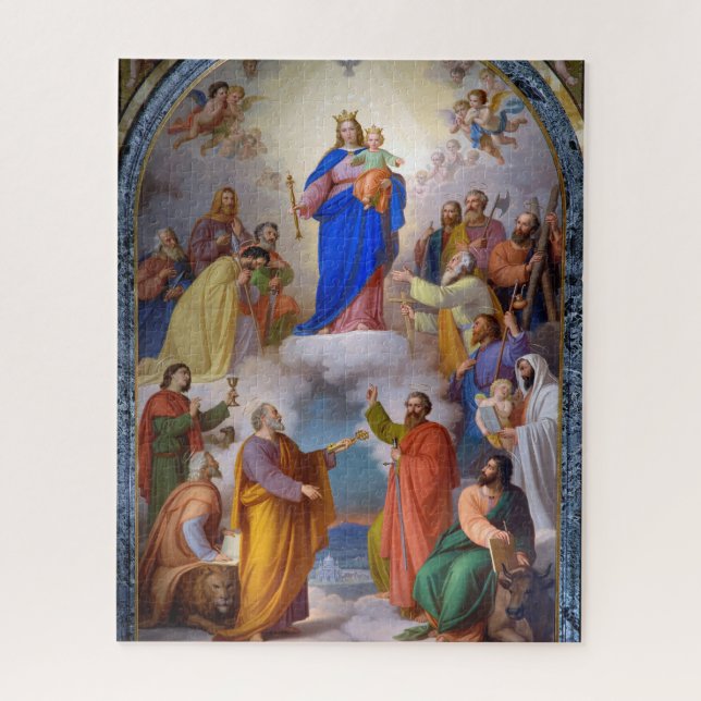 Mary, Help of Christians Puzzle (Vertical)