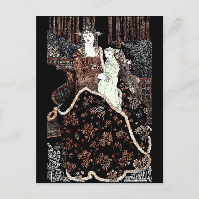 Mary Holding Baby Jesus Postcard (Front)