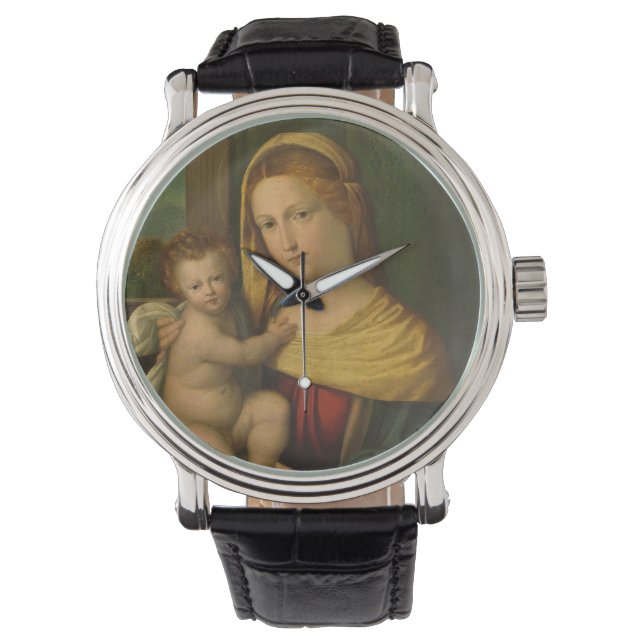 Mary Holding Baby Jesus Watch (Front)