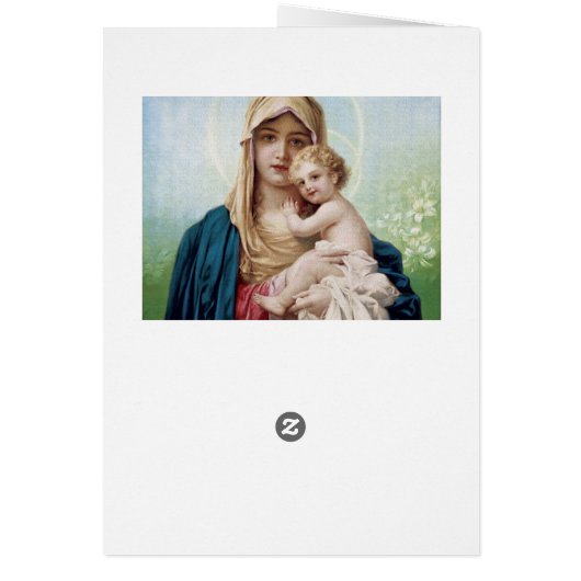 Mary holding Jesus (Back)