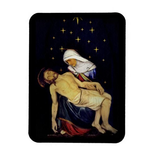 Mary Holding Jesus Magnet