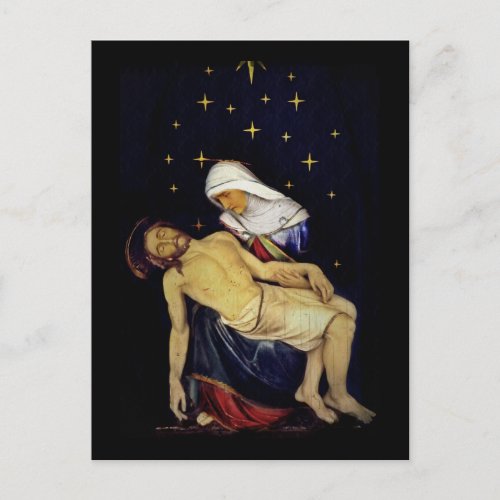 Mary Holding Jesus Postcard