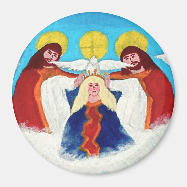 Mary In Heaven Magnet (Front)