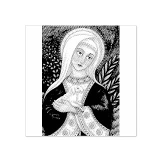 MARY & LAMB MADONNA RUBBER STAMP *Custom