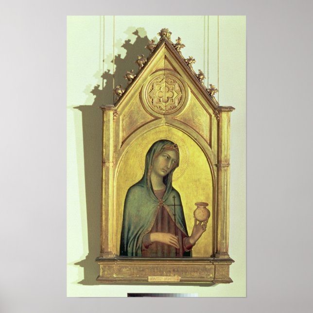 Mary Magdalen, c.1320 Poster (Front)
