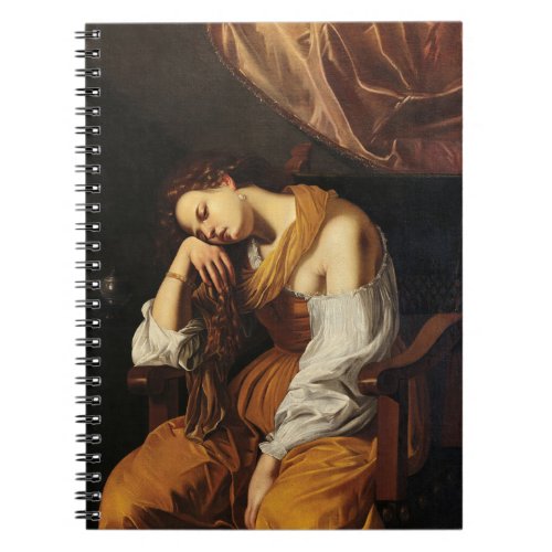 Mary Magdalene as Melancholy by Artemisia Gentiles Notebook