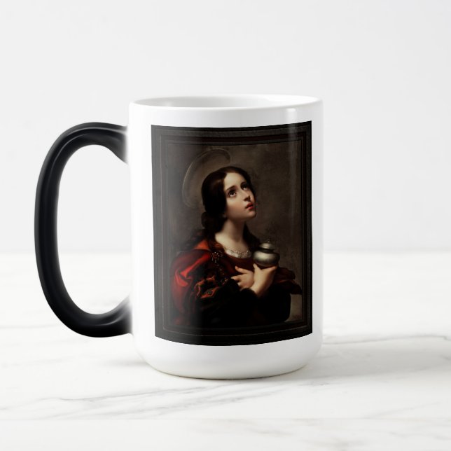 Mary Magdalene by Carlo Dolci Color Morph Mug (Left)