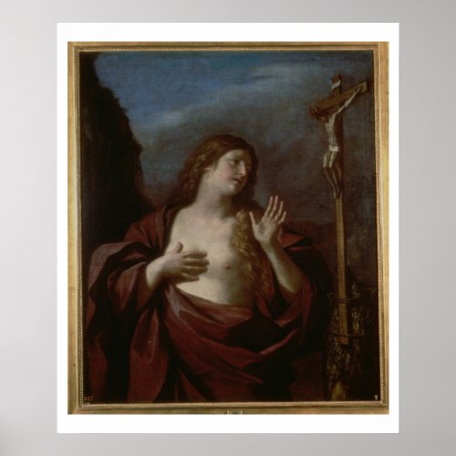 Mary Magdalene in Penitence oil on canvas 2 Poster