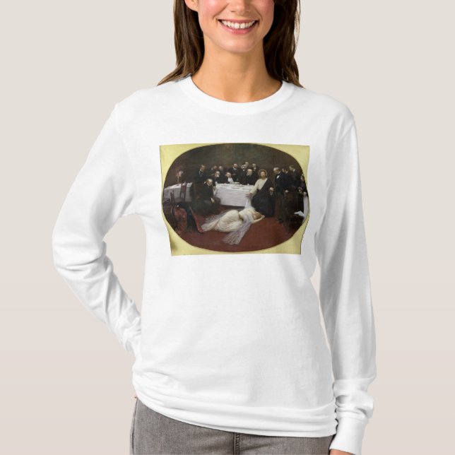 Mary Magdalene in the house of the Pharisee T-Shirt (Front)