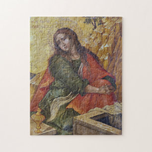 Mary Magdalene Orthodox Christian Byzantine Icon Jigsaw Puzzle