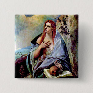 Mary Magdalene Pinback Button