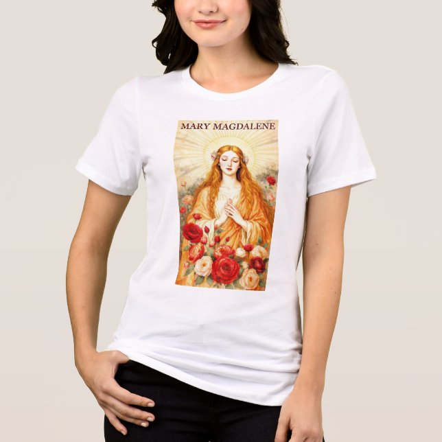MARY MAGDALENE  T-Shirt Tri-Blend Shirt (Front)