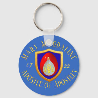 Mary Magdaline Apostle of Apostles 07/22 Feast Day Keychain