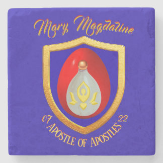 Mary Magdaline Apostle of Apostles 07/22  Stone Coaster