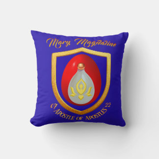 Mary Magdaline Apostle of Apostles 07/22  Throw Pillow