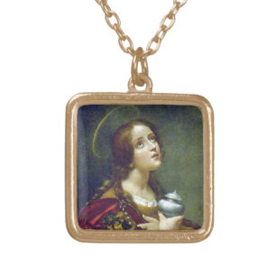 MARY MAGDELENE GOLD PLATED NECKLACE