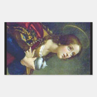 MARY MAGDELENE RECTANGULAR STICKER