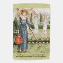 Mary Mary Garden Flag • Greenaway