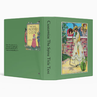 Mary, Mary, quite contrary 3 Ring Binder