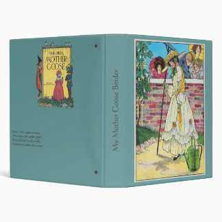 Mary Mary Quite Contrary How Does Your Garden Grow 3 Ring Binder