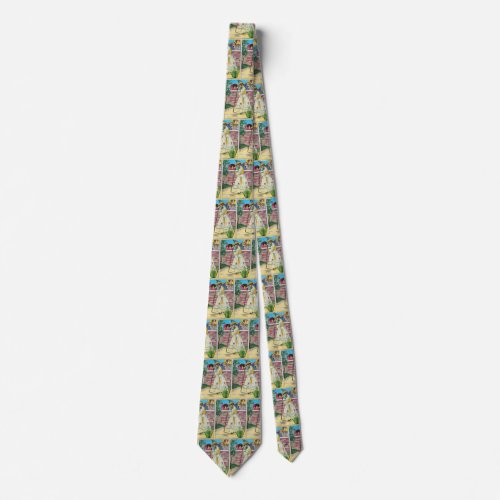Mary Mary Quite Contrary How Does Your Garden Grow Neck Tie