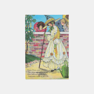 Mary Mary Quite Contrary How Does Your Garden Grow Rug