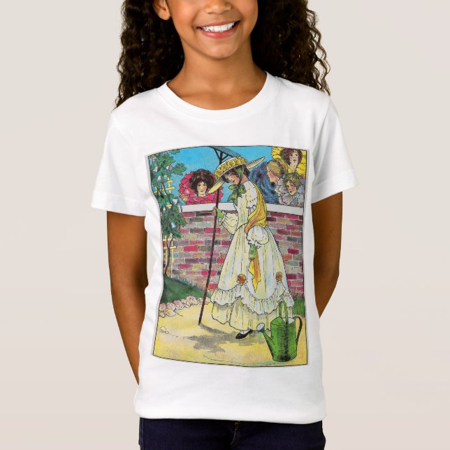 Mary Mary Quite Contrary How Does Your Garden Grow T-Shirt (Front)