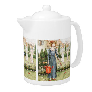 Mary Mary, Quite Contrary Tea Party Teapot