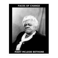 Mary McLeod Bethune Postcard