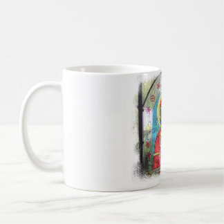 Mary Mother, Baby Jesus Orthodox Icon  Mug
