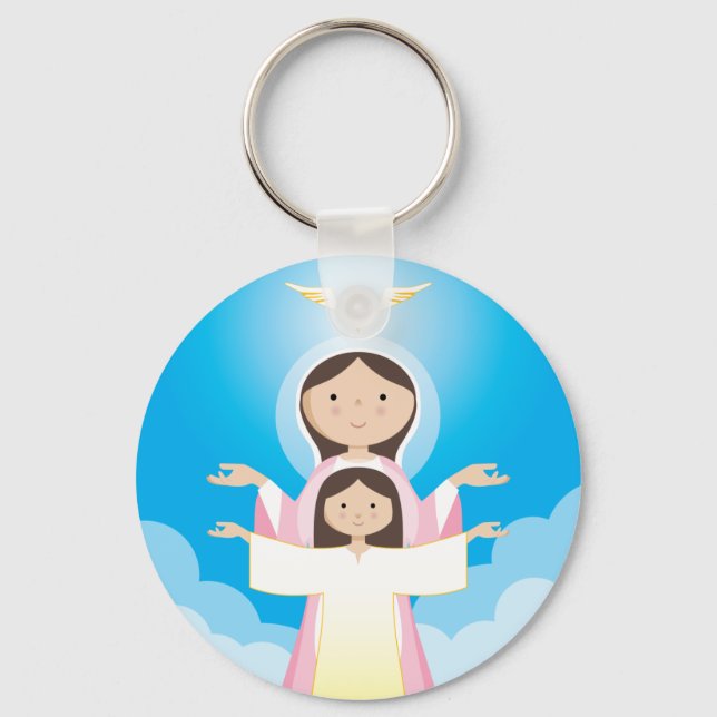 Mary Mother of God Keychain (Front)