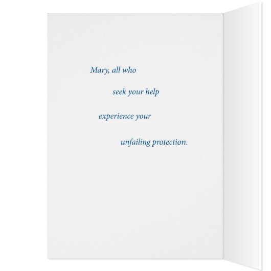 Mary, Mother of God, Peace (Inside (Left))