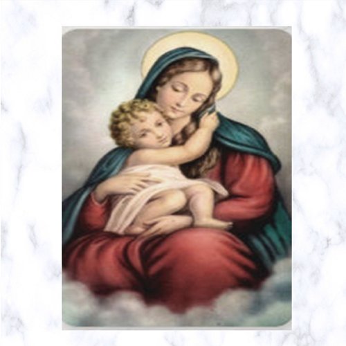 Mary Mother of God Prayer Card