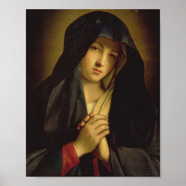 Mary Mother Of Jesus - The Madonna In Sorrow Poster (Front)