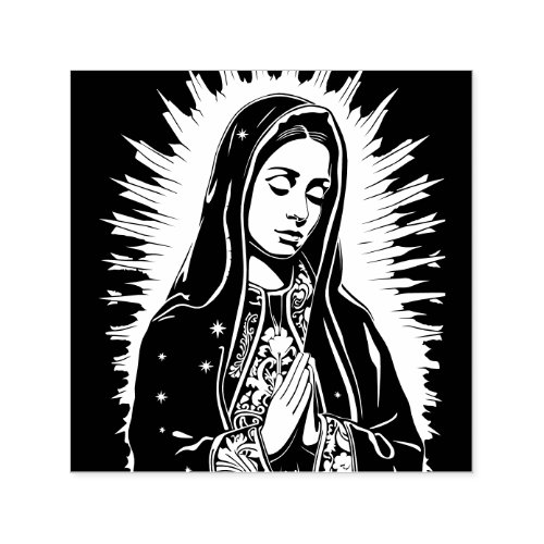 Mary of Guadalupe Self_inking Stamp