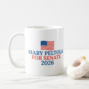 Mary Peltola for Senate 2026 Alaska Election Coffee Mug