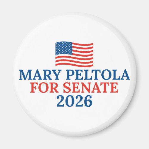 Mary Peltola for Senate 2026 Alaska Election Magnet
