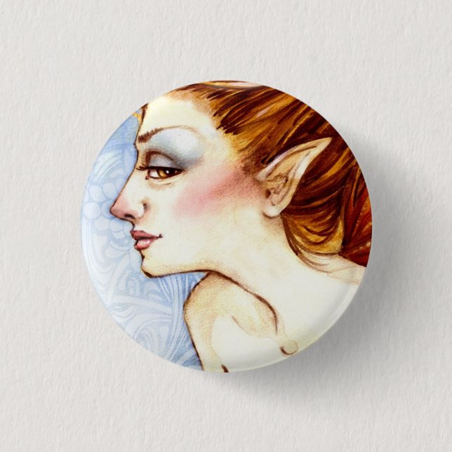 Mary Pinback Button (Front)