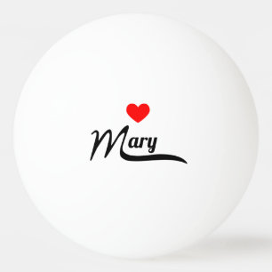 Mary Ping Pong Ball