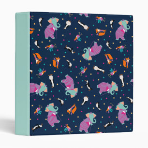 Mary Poppins   All Mixed Up Pattern 3 Ring Binder