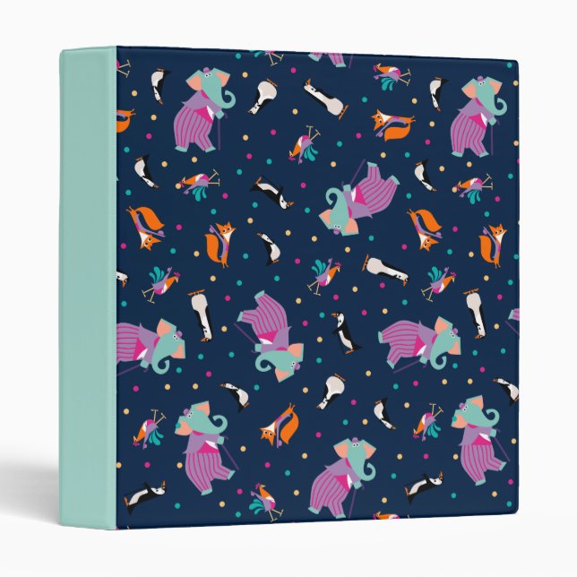 Mary Poppins | All Mixed Up Pattern 3 Ring Binder (Front/Spine)