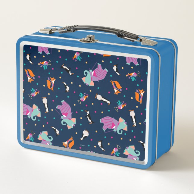 Mary Poppins | All Mixed Up Pattern Metal Lunch Box (Front)