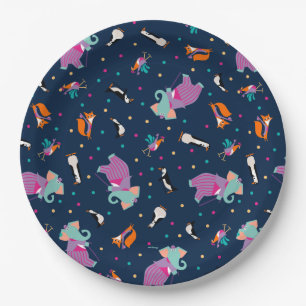 Mary Poppins   All Mixed Up Pattern Paper Plates