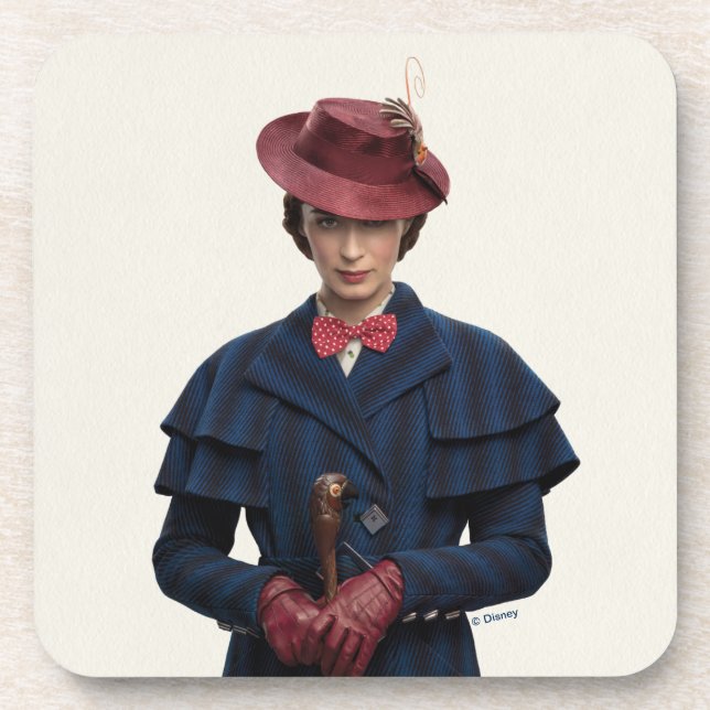 Mary Poppins Beverage Coaster (Front)